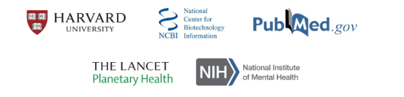 Harvard University, NCBI, PubMed.gov, The Lancet Planetary Health e NIH